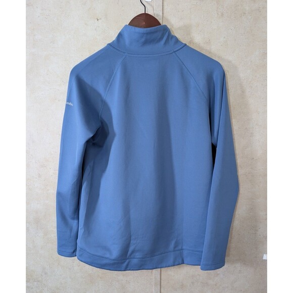 Columbia 1/4 Zip Pullover Women's Small Blue Long Sleeve Mock Neck Outdoors - Picture 3 of 10